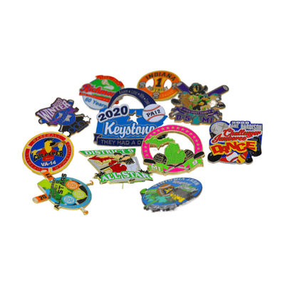 Αγορά Προσαρμοσμένες καρφίτσες πέτου μαλακής σμάλτου 1,5 ιντσών μεταλλικά σήματα online manufacture