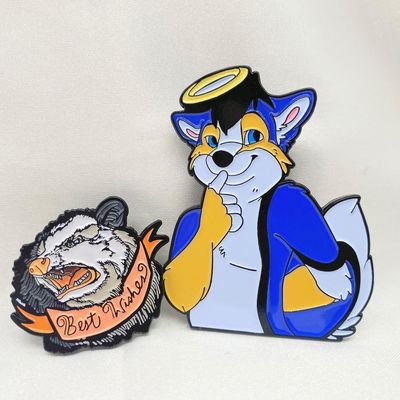 Metal 1.5in Soft Enamel Lapel Pins Badge Metal Hard Custom Metal Pin Badges