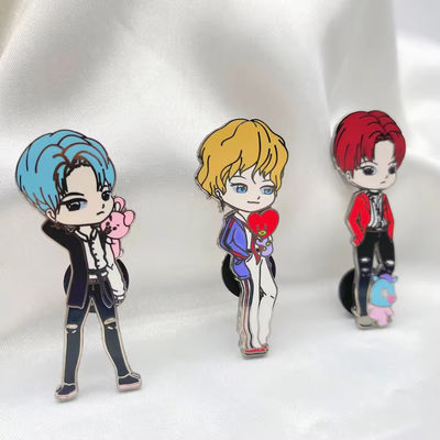 Plated Metal Crafts Customized Lapel Pin Business Gifts Metal Logo Design Pins For Clothes