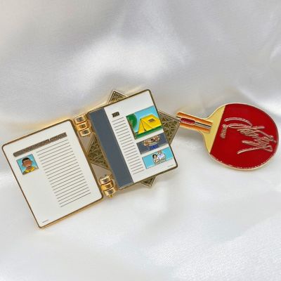 Metal Customer Size Personalized Enamel Pins Order Pins With Logo 0.5in