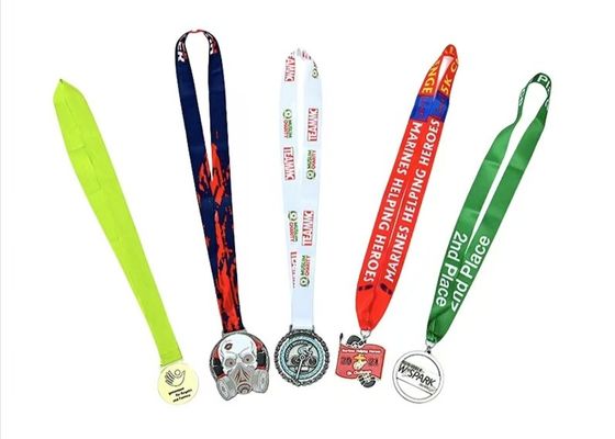 Medal Personalised Lanyards 10mm 13mm 15mm Custom Lanyards And Badges