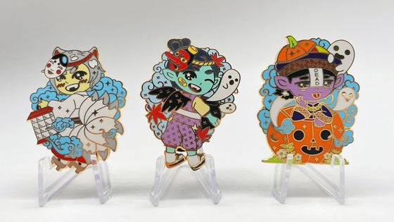 Αγορά Custom Soft Enamel Lapel Pins with Zinc Alloy Material and 2D/3D Design Options online manufacture