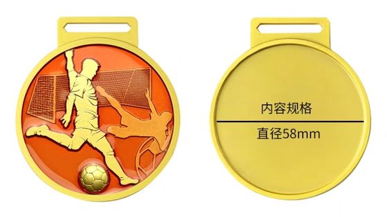 Αγορά Die Cast Rose Gold Custom Engraved Sports Medals and Award Medals for Your Organization online manufacture