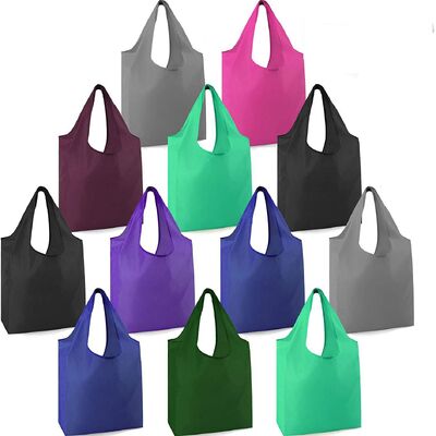 Καλή τιμή. Environmentally Friendly Recycled Foldable Tote Bag Shopping Ripstop Polyester Waterproof Reusable Custom Promotional Shopping Bag (In Stock) σε απευθείας σύνδεση