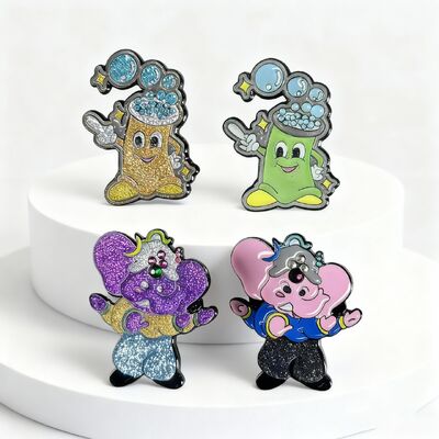 Αγορά Προσαρμοσμένο μαλακό σκληρό σμάλτο λαπέλ καρφίτσες σήματα με χρυσό ασημένιο χαλκό επίστρωση online manufacture