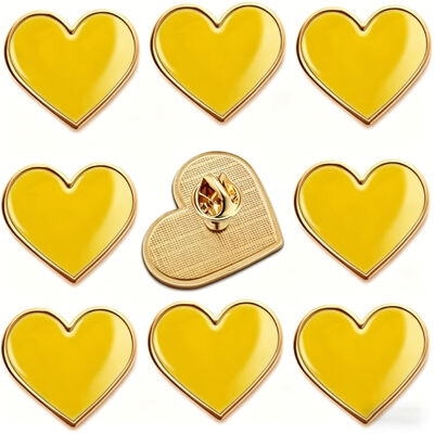 Αγορά Τα σφραγίσματα λανσαρισμένα με χρυσαφένιο επίχρισμα και χαριτωμένο σχεδιασμό είναι μεταλλικά εμβλήματα από έναν κατασκευαστή σήματος. online manufacture