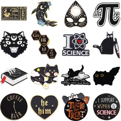 Νέο σχεδιασμό Custom Hot Sale Υψηλής ποιότητας Custom Enamel Pins UV Silkscreen Pad Εκτυπωμένα σκληρά μαλακά Enamel Pins