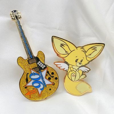 Προσαρμοσμένες καρφίτσες για ταυτοποίηση ταυτότητας με σκληρό σμάλτο και προσαρμοσμένο σχεδιασμό