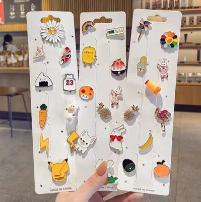 Γλυκό έτοιμο απόθεμα Metal Logo Design Custom Lapel Pins Manufacturer Metal Custom Εναμέλ Pin