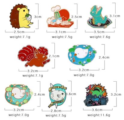 Καλή τιμή. Επιχρυσωμένο Καρφίτσα Λεπτού Σμάλτου Προσαρμοσμένου Μεγέθους Μεταλλικό Σήμα για Διαφημιστικά Δώρα σε απευθείας σύνδεση