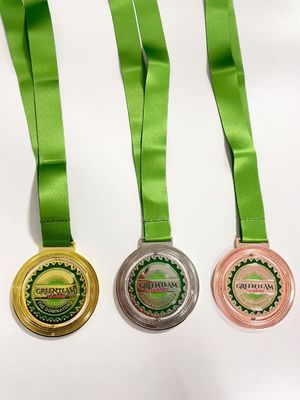 Καλή τιμή. Προσαρμοσμένο λογότυπο 5K 10K Running Finisher Βραβείο Σπίνινγκ μετάλλιο με σχεδιασμό 3D σμάλτου σε απευθείας σύνδεση