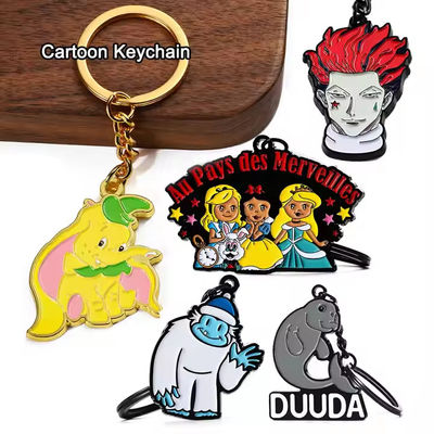 Καλή τιμή. Χονδρικό Custom Metal Keychain με Sandblast Finish και Custom Logo σε μεγέθη από 1,25 ίντσες έως 2 ίντσες για διαφημιστικά δώρα σε απευθείας σύνδεση