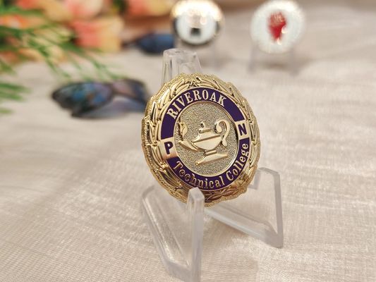 Διπλό πλευρικό εξατομικευμένο νόμισμα με έντυπη εκτύπωση και αρχαίο χάλκινο φινίρισμα για συλλέκτες και συλλέκτες μοτοσυκλετών