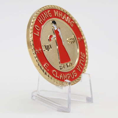 Καλή τιμή. Δίιντσο - 2,5 ίντσες διπλής όψης προσαρμοσμένο νόμισμα πρόκλησης με αντίκα μπρούτζινο/χρυσό επιμετάλλωση και προσαρμοσμένο σχέδιο σε απευθείας σύνδεση