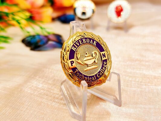 Διπλό πλευρικό εξατομικευμένο νόμισμα με έντυπη εκτύπωση και αρχαίο χάλκινο φινίρισμα για συλλέκτες και συλλέκτες μοτοσυκλετών