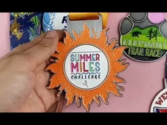 Μετάλλιο Wholesale Blank Custom Design Metal Marathon Running Sport Award Πρωταθλητικό μετάλλιο