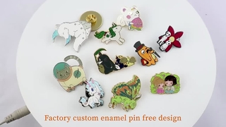 Υψηλής ποιότητας Rude Hype Beast Tiger Lion Animals βαμμένες μεταλλικές καρφίτσες σμάλτου